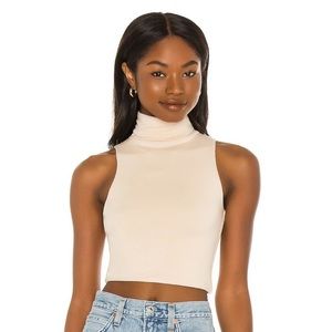 Revolve Re Ona Turtleneck Sleeveless Top